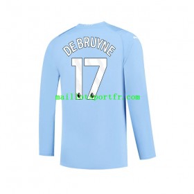 Maillot de Foot Manchester City Kevin De Bruyne 17 Domicile 2023/24 ML